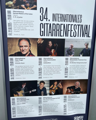 34.Internationales Gitarrenfestival 2025 Berliner Fahrgemeinschaft